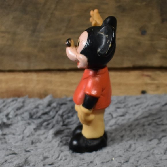 Vintage Rubber Disney Mickey Mouse Figuring - Picture 3 of 14